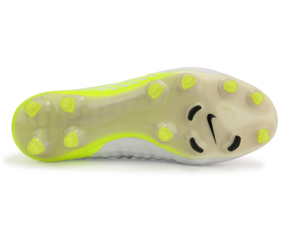 Nike Men's Magista Obra II FG White/Black/Volt/Pure Platinum