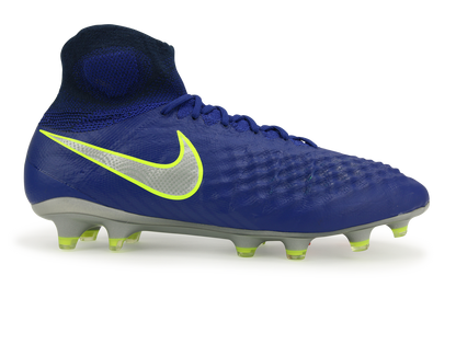 Nike Men's Magista Obra II FG Deep Royal/Chrome/Total Crismson