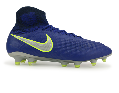 Nike Men's Magista Obra II FG Deep Royal/Chrome/Total Crismson