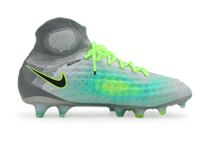 Nike Men's Magista Obra II FG Pure Platinum/Black/Ghost Green