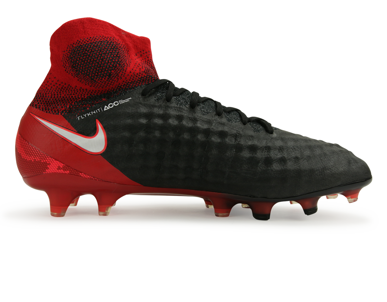 Nike Men's Magista Obra II FG Black/White/University Red