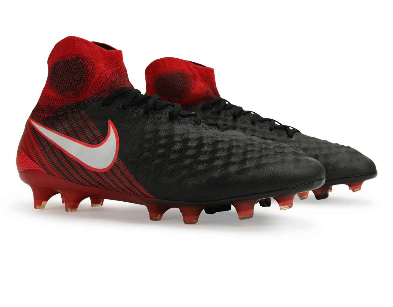 Nike Men's Magista Obra II FG Black/White/University Red