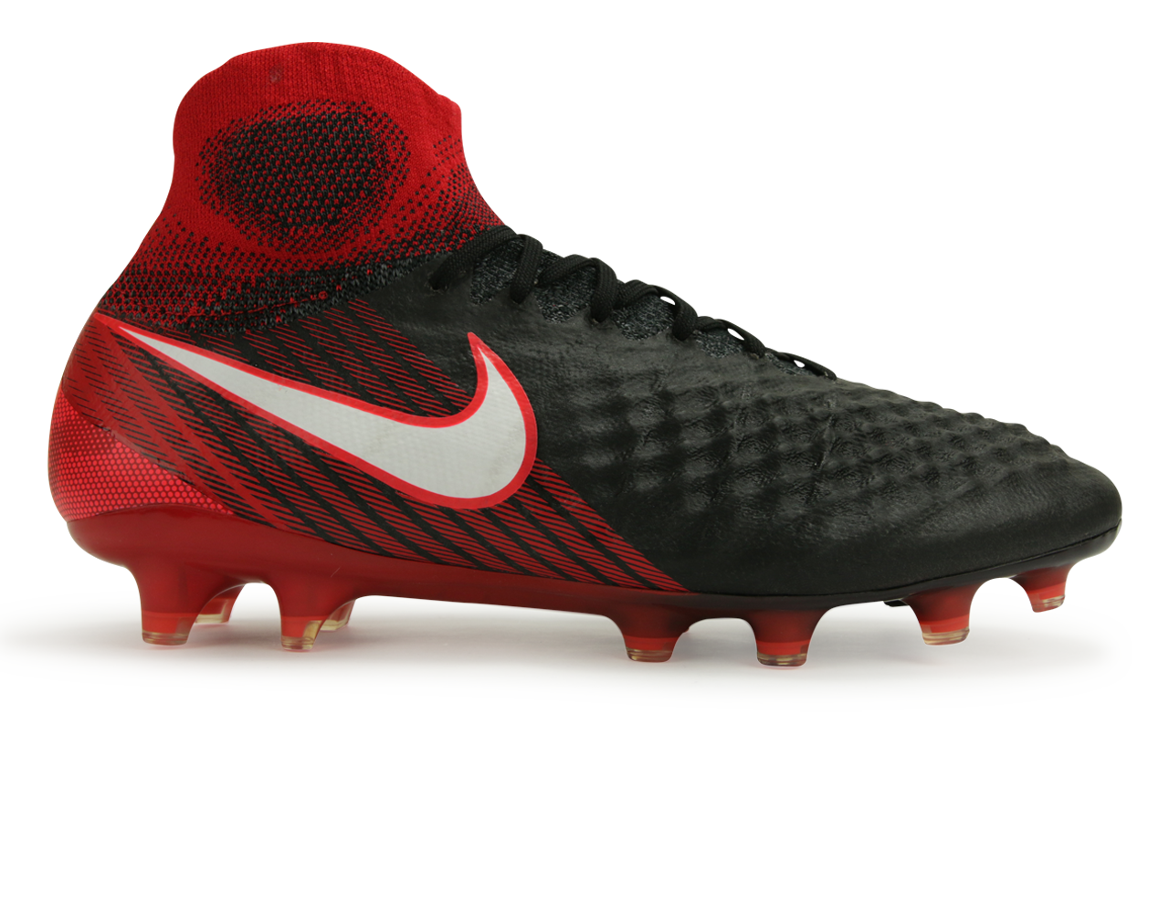 Nike Men's Magista Obra II FG Black/White/University Red