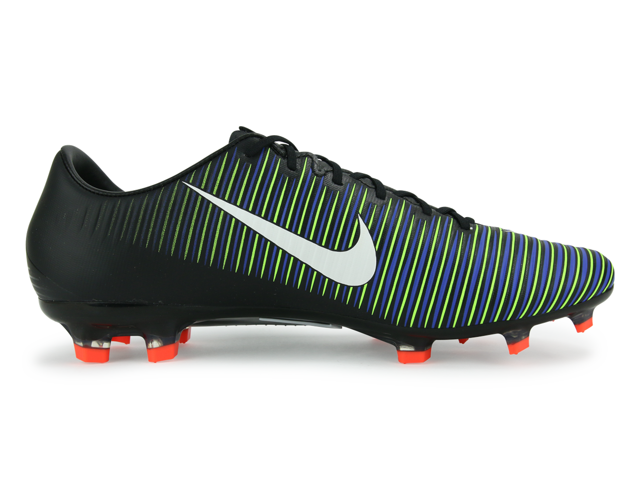 Nike Men's Mercurial Veloce III FG Black/White/Electric Green
