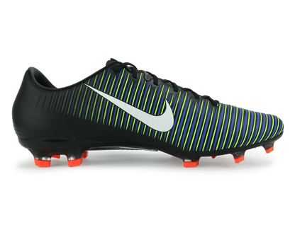 Nike Men's Mercurial Veloce III FG Black/White/Electric Green