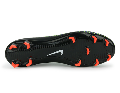 Nike Men's Mercurial Veloce III FG Black/White/Electric Green