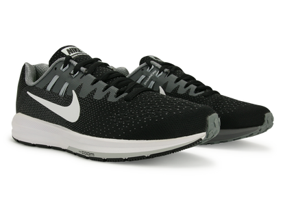 Nike Women's Air Zoom Structure Running Shoes Black/Cool Grey