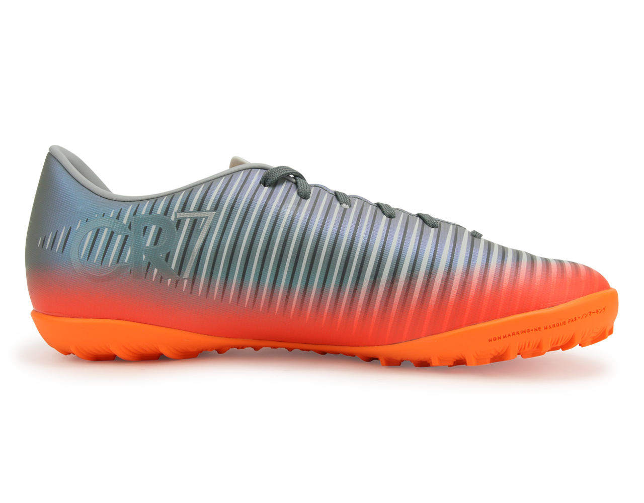 Nike Kids MercurialX Victory VI CR7 Dynamic Fit Turf Soccer Shoes Cool Grey/Metalic Hematite/Wolf Grey