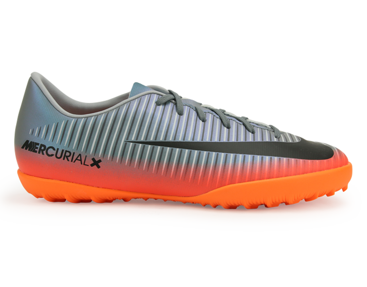 Nike Kids MercurialX Victory VI CR7 Dynamic Fit Turf Soccer Shoes Cool Grey/Metalic Hematite/Wolf Grey
