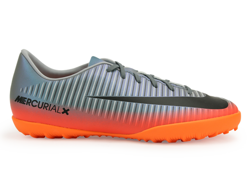 Nike Kids MercurialX Victory VI CR7 Dynamic Fit Turf Soccer Shoes Cool Grey/Metalic Hematite/Wolf Grey