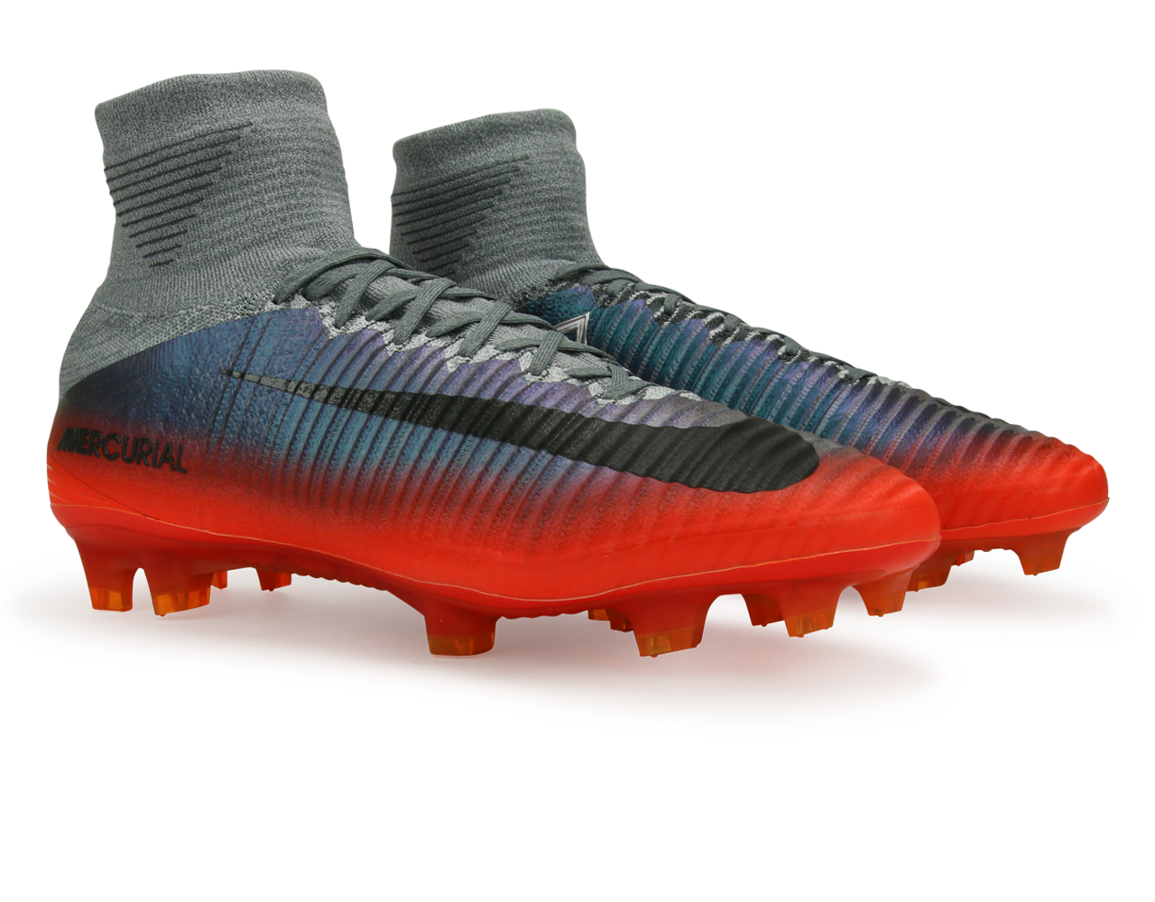 Nike Men's Mercurial Superfly V CR7 FG  Cool Grey/Metalic Hematite/Wolf Grey