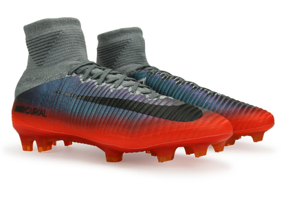 Nike Men's Mercurial Superfly V CR7 FG  Cool Grey/Metalic Hematite/Wolf Grey
