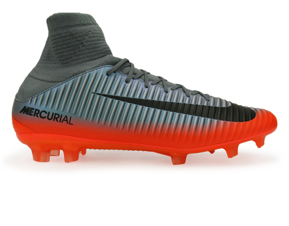 Nike Men's Mercurial Veloce III CR7 Dynamic Fit FG Cool Grey/Metalic Hematite/Wolf Grey