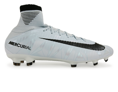 Nike Men's Mercurial Veloce III Dynamic Fit CR7 FG Blue Tint/Black/White