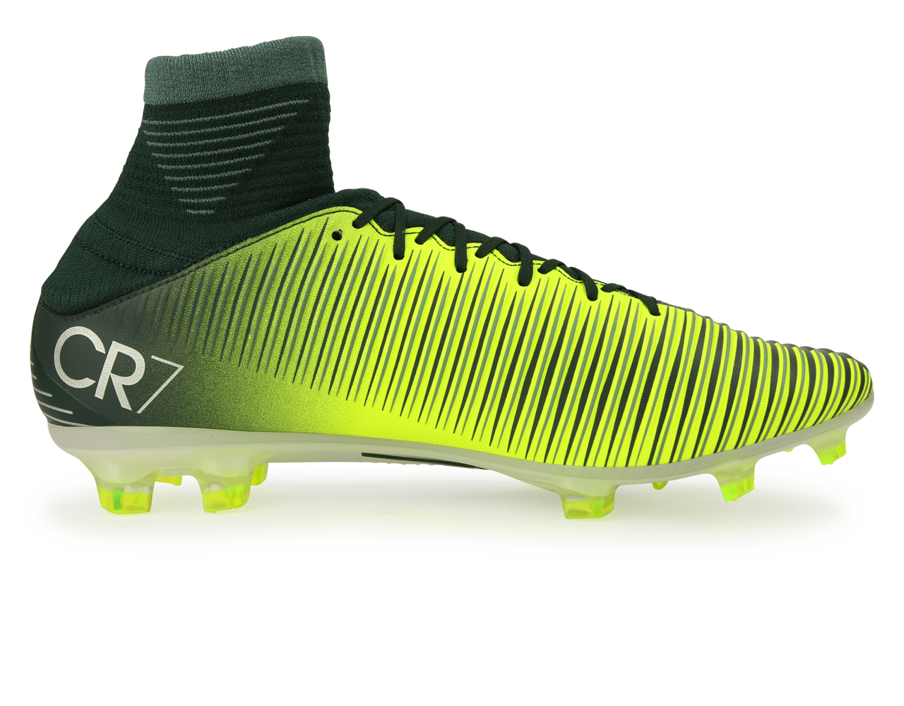 Nike Men's Mercurial Veloce III DF CR7 FG Seaweed/Volt/Hasta/White