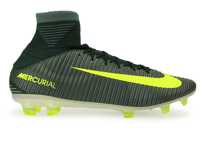 Nike Men's Mercurial Veloce III DF CR7 FG Seaweed/Volt/Hasta/White