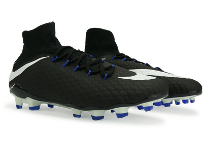 Nike Men's Hypervenom Phatal III Dynamic Fit FG Black/White/Game Royal