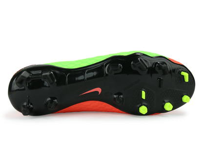 Nike Men's Hypervenom Phatal III Dynamic Fit FG Electric Green/Black/Hyper Orange