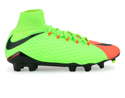 Nike Men's Hypervenom Phatal III Dynamic Fit FG Electric Green/Black/Hyper Orange