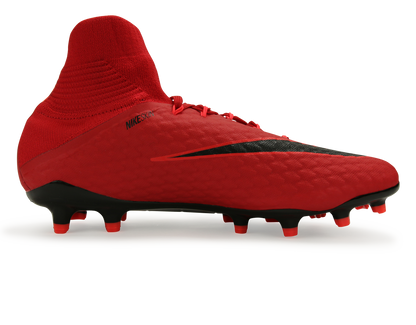 Nike Men's Hypervenom Phatal III Dynamic Fit FG University Red/Black