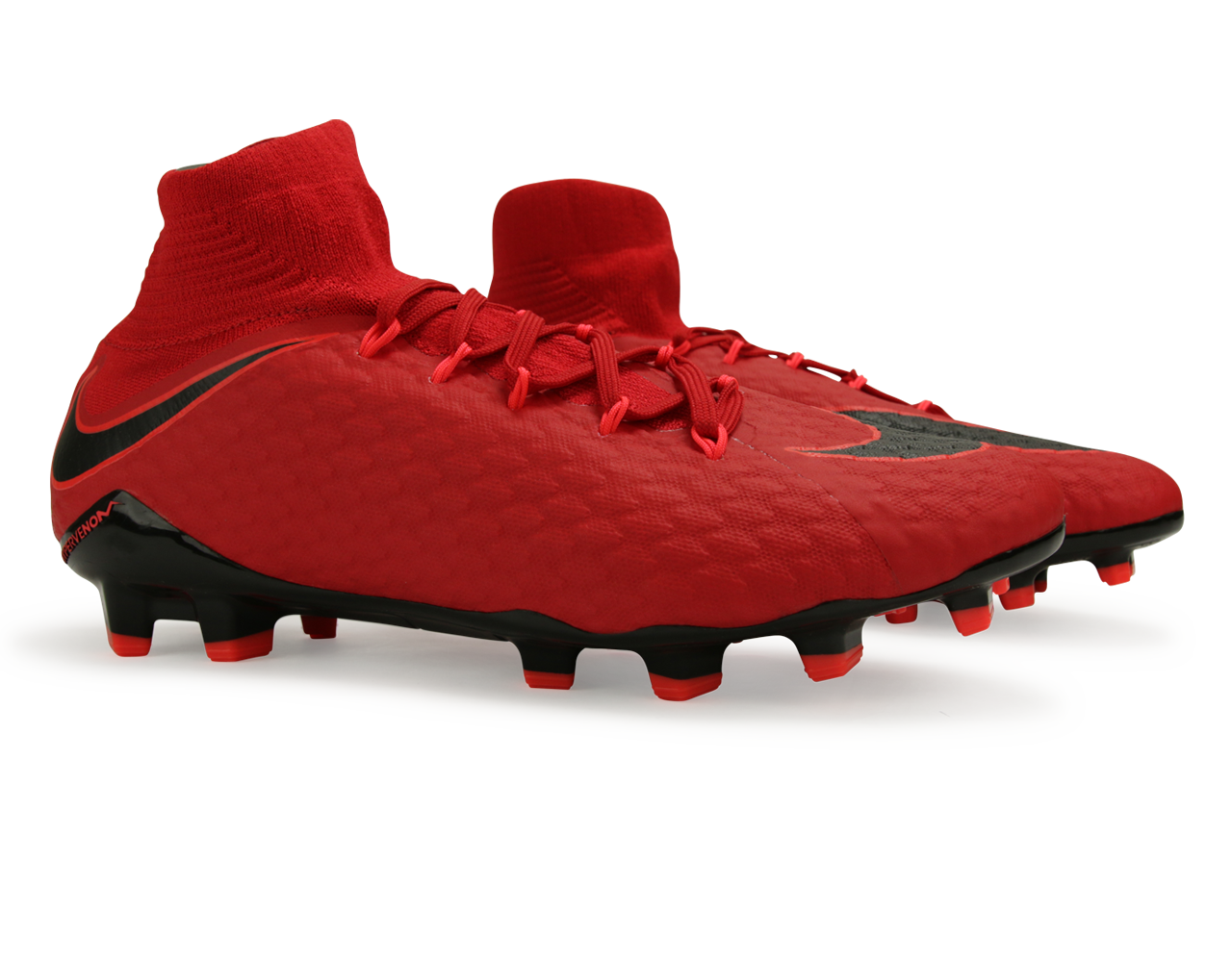 Nike Men's Hypervenom Phatal III Dynamic Fit FG University Red/Black