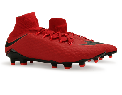 Nike Men's Hypervenom Phatal III Dynamic Fit FG University Red/Black