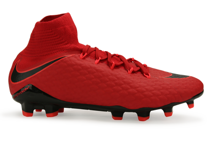Nike Men's Hypervenom Phatal III Dynamic Fit FG University Red/Black