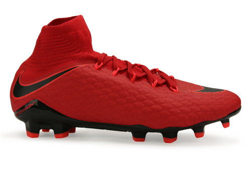 Nike Men's Hypervenom Phatal III Dynamic Fit FG University Red/Black