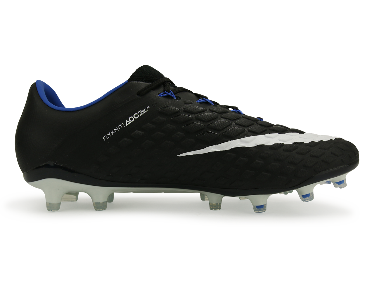 Nike Men's Hypervenom Phantom III FG Black/White/Game Royal