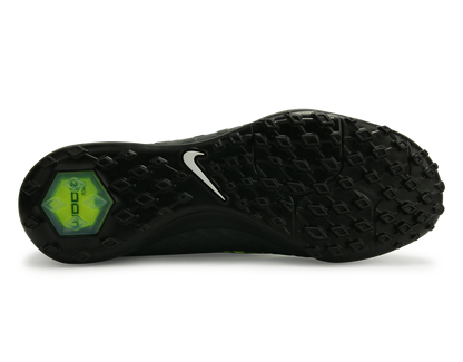 Nike Men's Hypervenom Proximo II Dynamic Fit Turf Soccer Shoes Black/Volt/Dark Grey/Wolf Grey