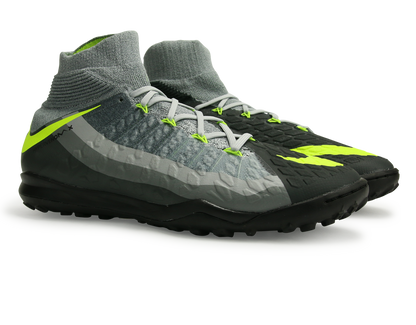 Nike Men's Hypervenom Proximo II Dynamic Fit Turf Soccer Shoes Black/Volt/Dark Grey/Wolf Grey