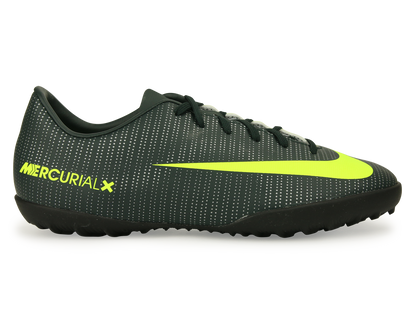 Nike Kids MercurialX Victory VI CR7 Turf Soccer Shoes Seaweed/Volt/Hasta/White