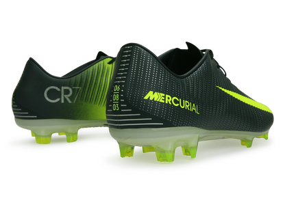 Nike Men's Mercurial Veloce VI CR7 FG Seaweed/Volt/Whte