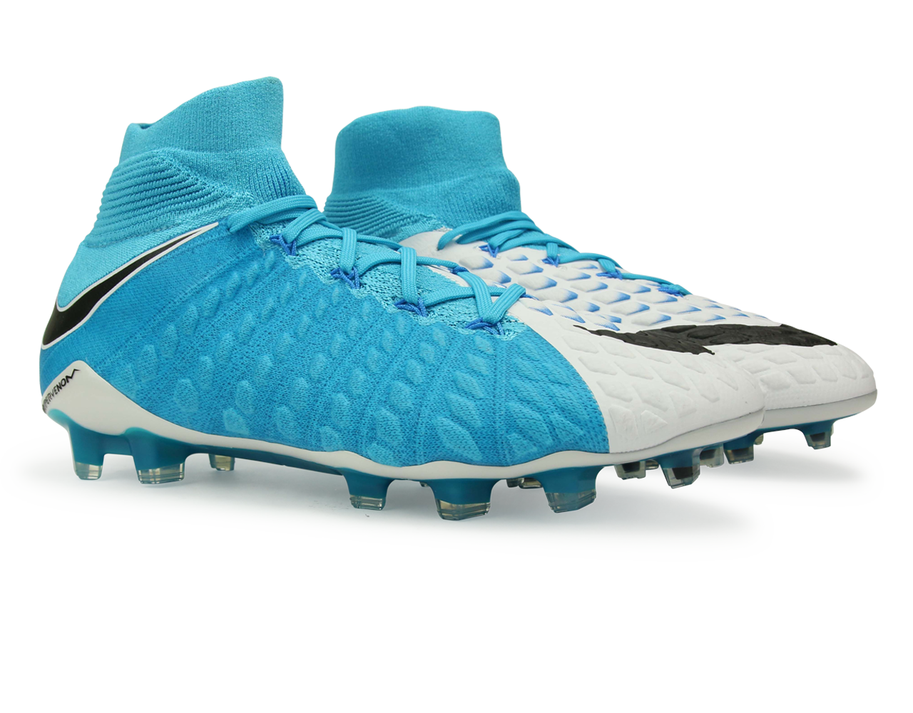 Nike Men's Hypervenom Phantom III Dynamic Fit FG White/Black/Photo Blue