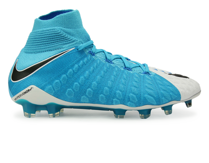 Nike Men's Hypervenom Phantom III Dynamic Fit FG White/Black/Photo Blue