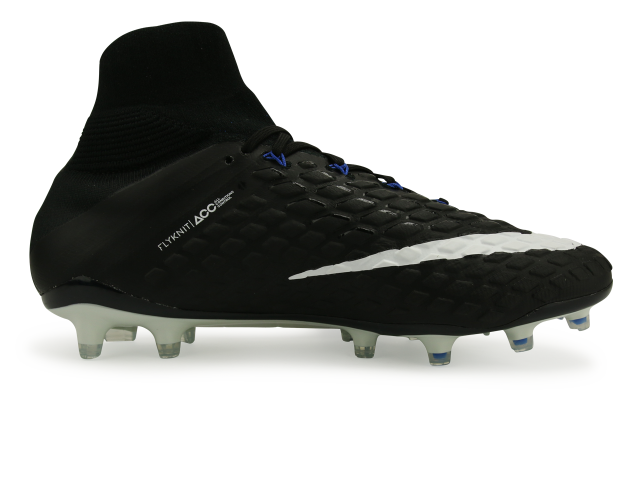 Nike Men's Hypervenom Phantom III Dynamic Fit FG Black/White/Game Royal