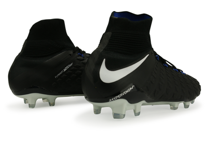 Nike Men's Hypervenom Phantom III Dynamic Fit FG Black/White/Game Royal