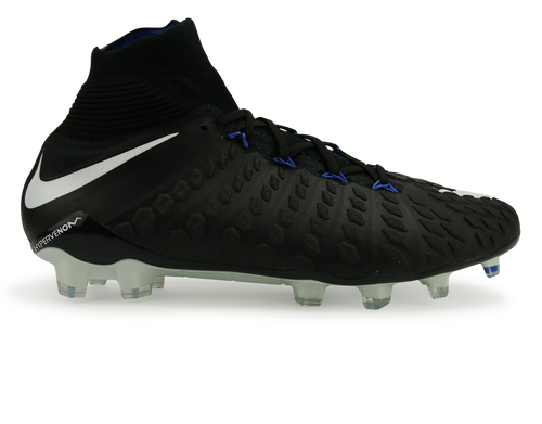 Nike Men's Hypervenom Phantom III Dynamic Fit FG Black/White/Game Royal