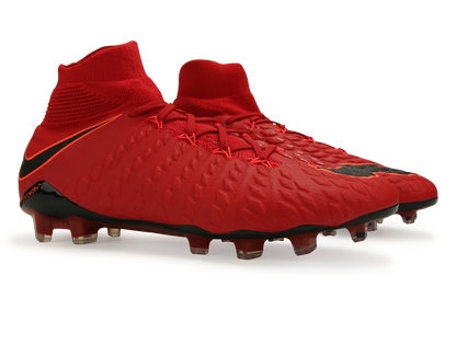 Nike Men's Hypervenom Phantom III Dynamic Fit FG University Red/Black