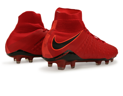 Nike Men's Hypervenom Phantom III Dynamic Fit FG University Red/Black