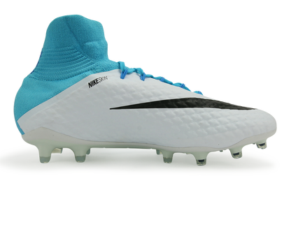 Nike Men's Hypervenom Phatal III Dynamic Fit FG White/Blue/Photo Blue
