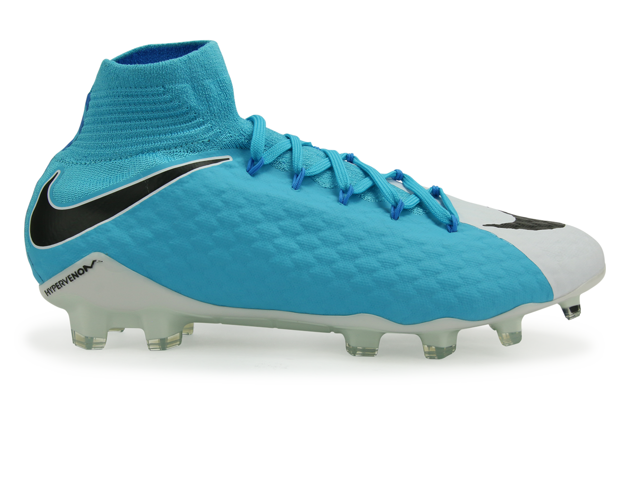 Nike Men's Hypervenom Phatal III Dynamic Fit FG White/Blue/Photo Blue