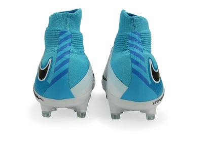 Nike Kids Hypervenom Phantom III Dynamic Fit FG White/Blue/Photo Blue