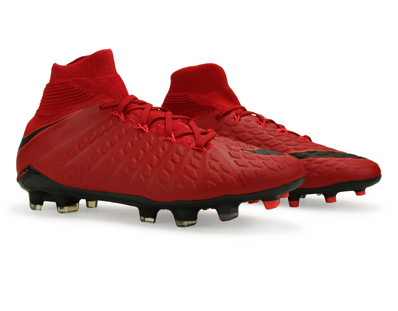 Nike Kids Hypervenom Phantom III Dynamic Fit FG University Red/Black