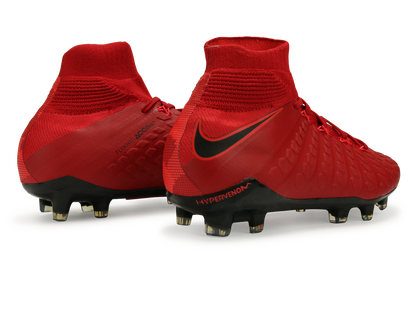Nike Kids Hypervenom Phantom III Dynamic Fit FG University Red/Black