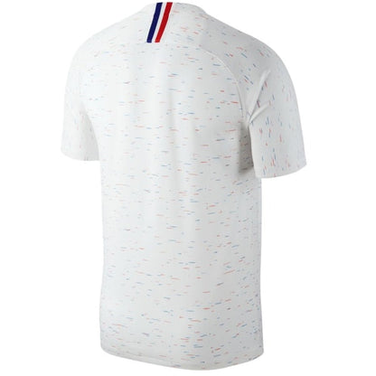 Nike Men's France 18/19 Away Jersey White/Obsidian