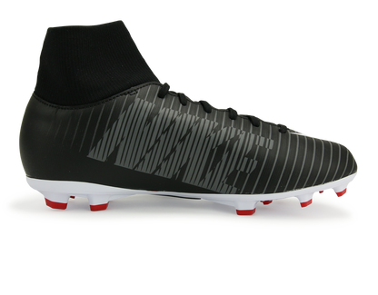 Nike Kids MercurialX Victory VI Dynamic Fit FG Black/White/Dark Grey