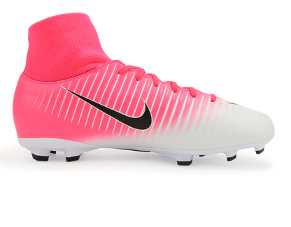 Nike Kids MercurialX Victory VI Dynamic Fit FG Racer Pink/Black/White