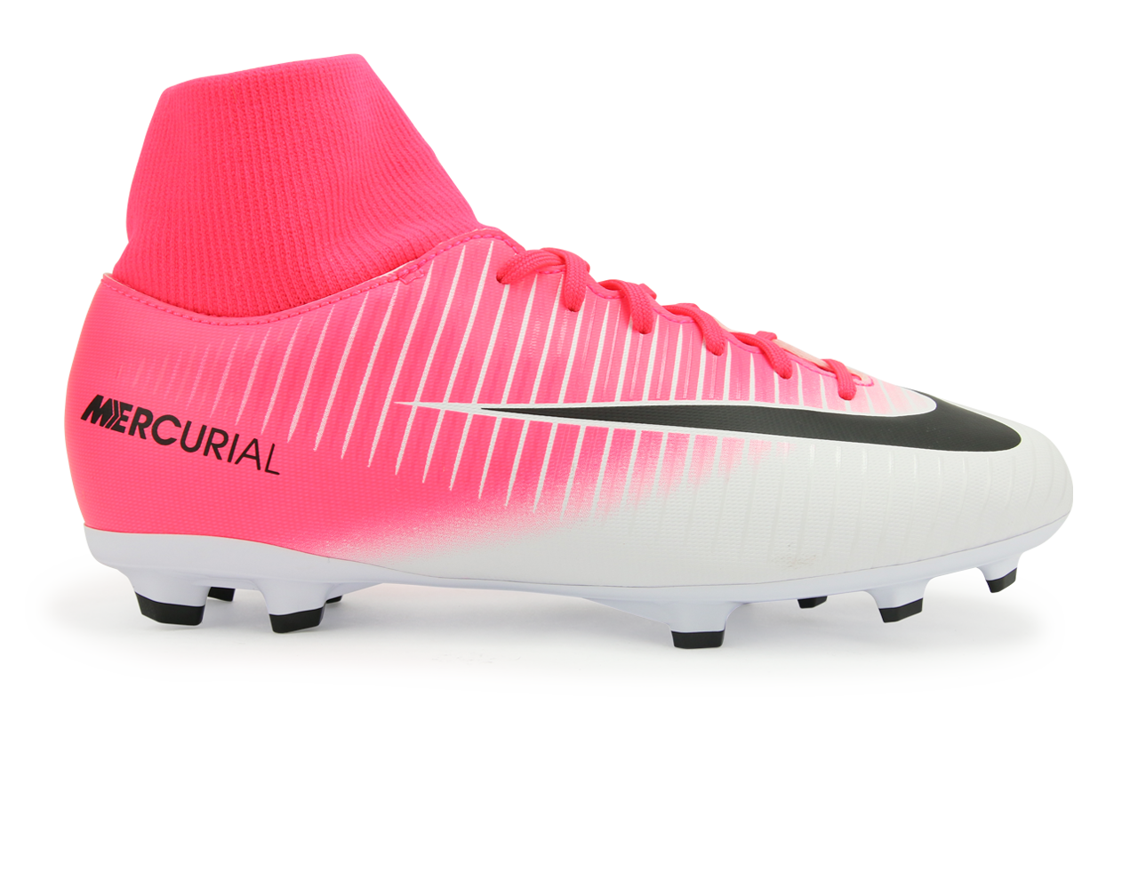 Nike Kids MercurialX Victory VI Dynamic Fit FG Racer Pink/Black/White