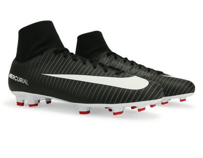 Nike Men's Mercurial Victory VI Dynamic Fit FG Black/White/Dark Grey